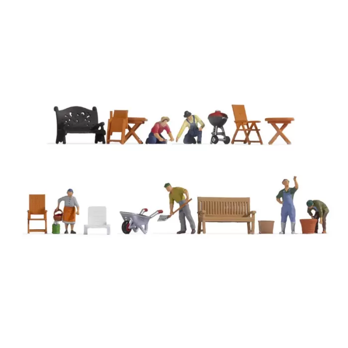 In The Garden Set  OO Noch 16215