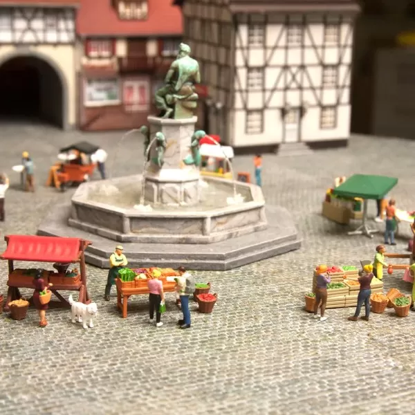 Market Stall fruits and vegetables OO Noch 16225