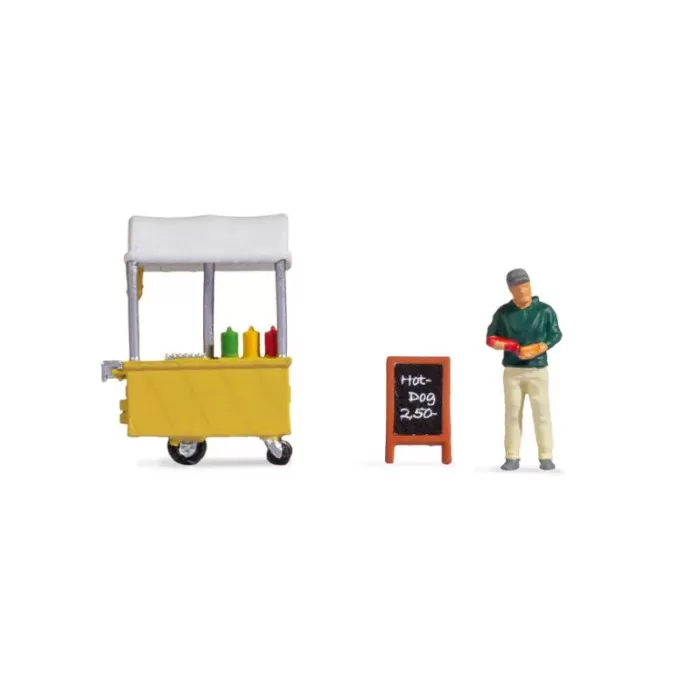 Hotdog Stand Tiny Scenes from Noch 16505 OO