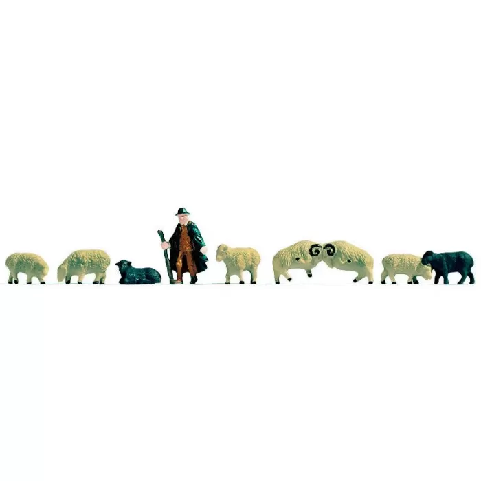 Shepherd and Sheep OO  By Noch 18210