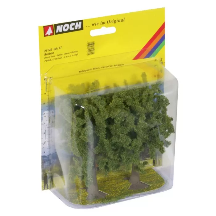 Beech Trees 130mm tall 2 pack Noch 25170
