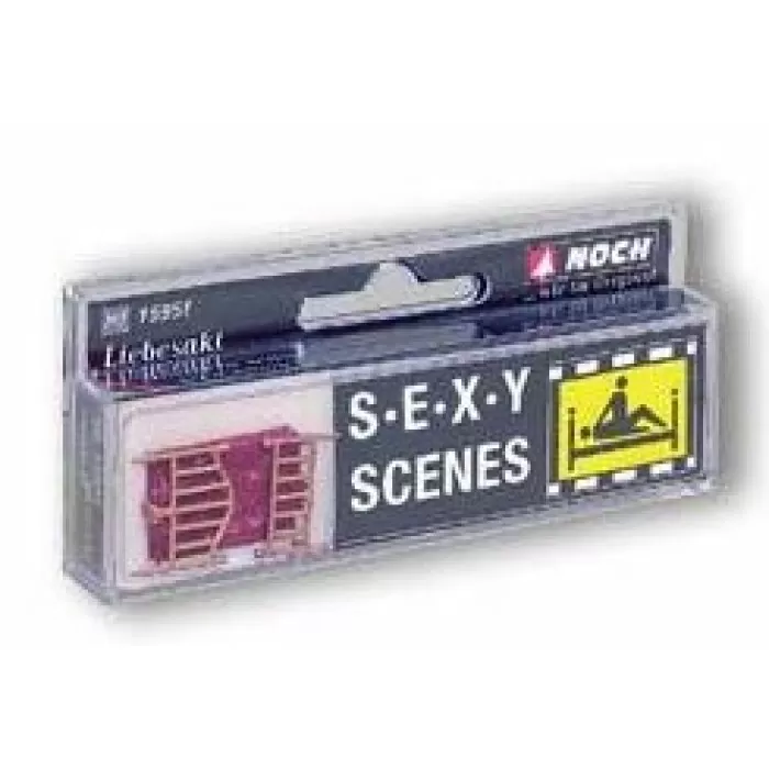 Sexy Scenes Lovers in Action, in Bed OO