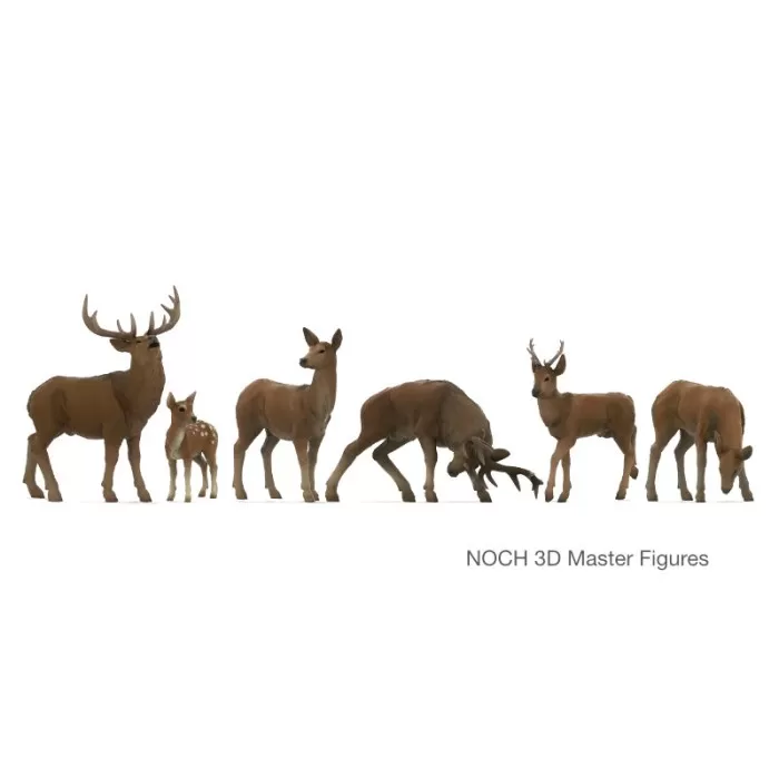 Deer Z Gauge 3D printed detail Noch 44541