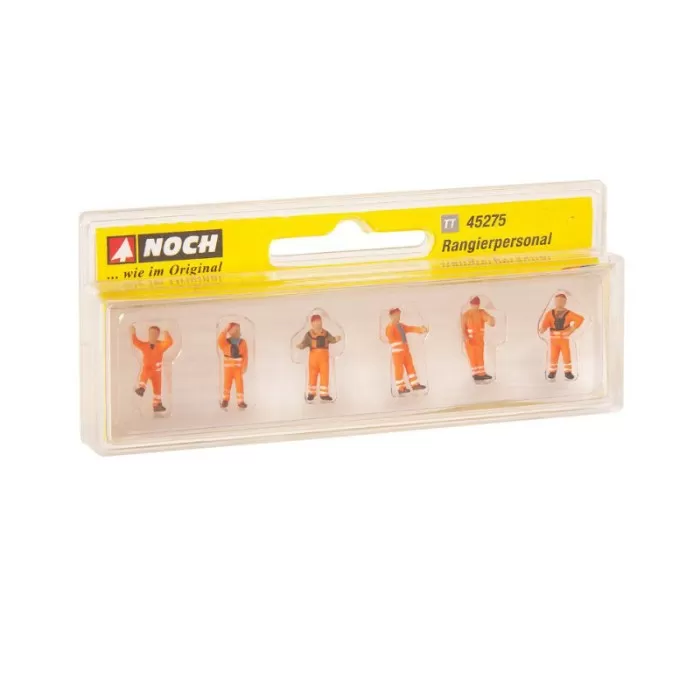 Shunters in Fluorescent Jackets  TT scale 1:120
