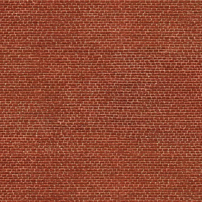 Embossed Brick wall 3D Cardboard Red Brick OO