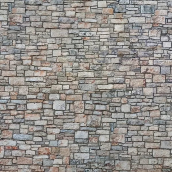 Embossed Brick wall 3D cardboard Quarrystone OO