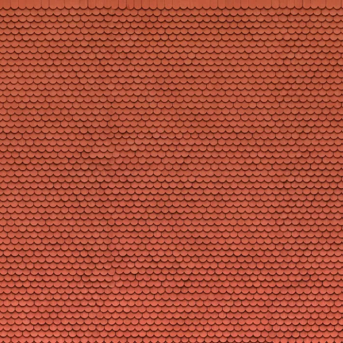 Roof Tile textured cardboard Red plain tile OO