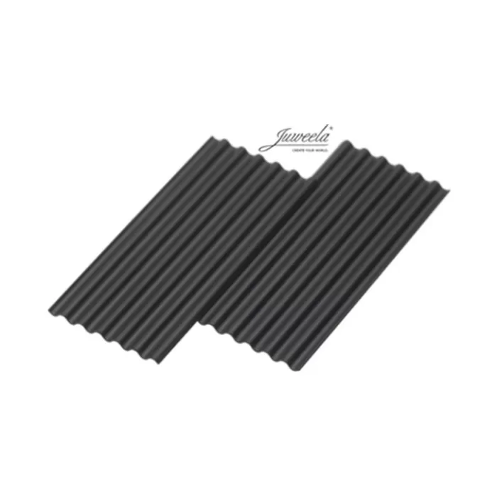 Corrugated Roofing Sheets Anthracite 1:32 by Juweela