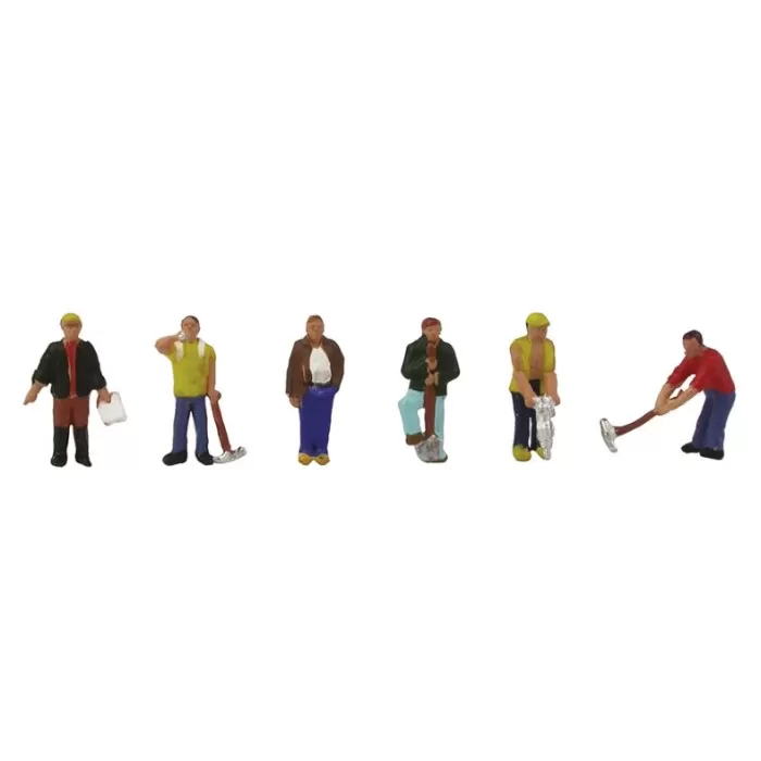 Construction Workers N gauge
