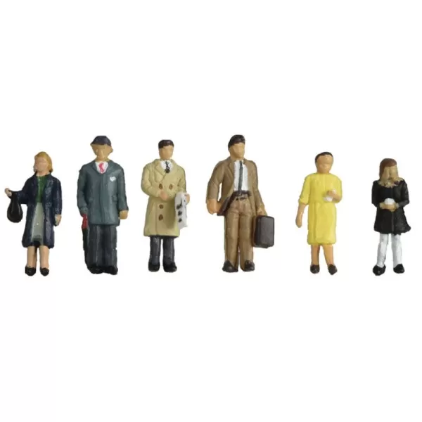1960/70s Standing Station People N gauge 379-315