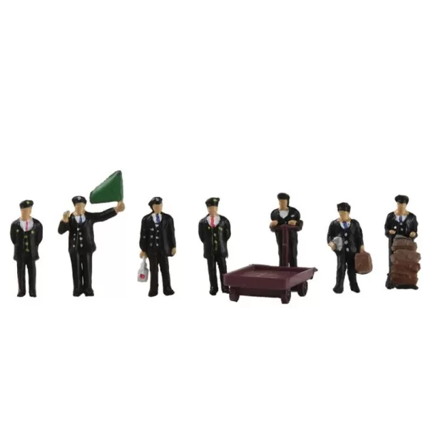 1940s 50s Station Staff N gauge Graham Farish 379-317