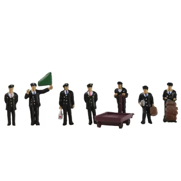 1940s 50s Station Staff N gauge Graham Farish 379-317