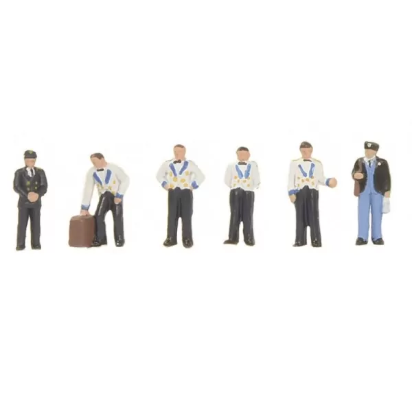 Midland Pullman Stewards and Train Crew N gauge