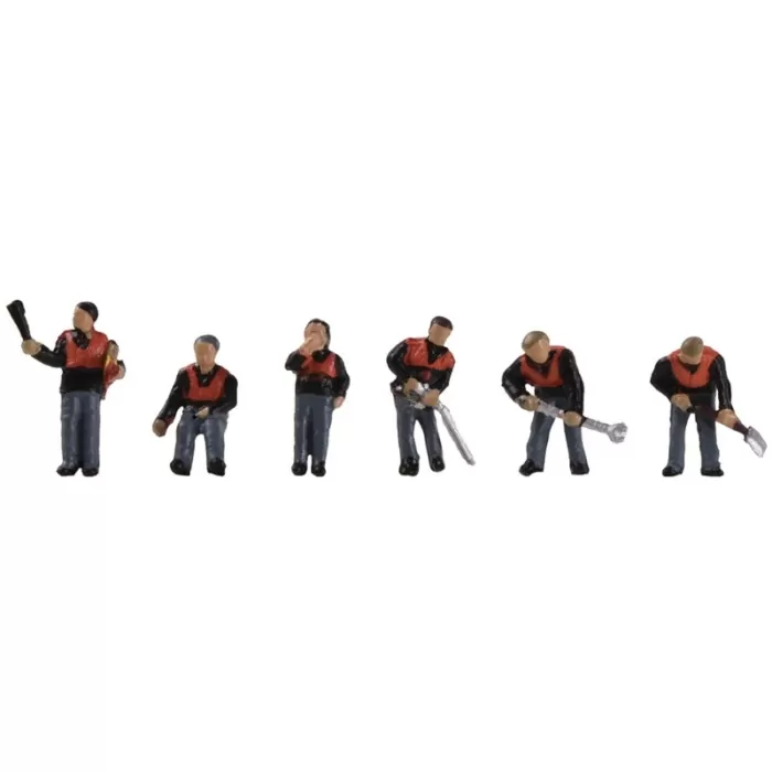 1960 1970s Line side Workers N gauge 379-330