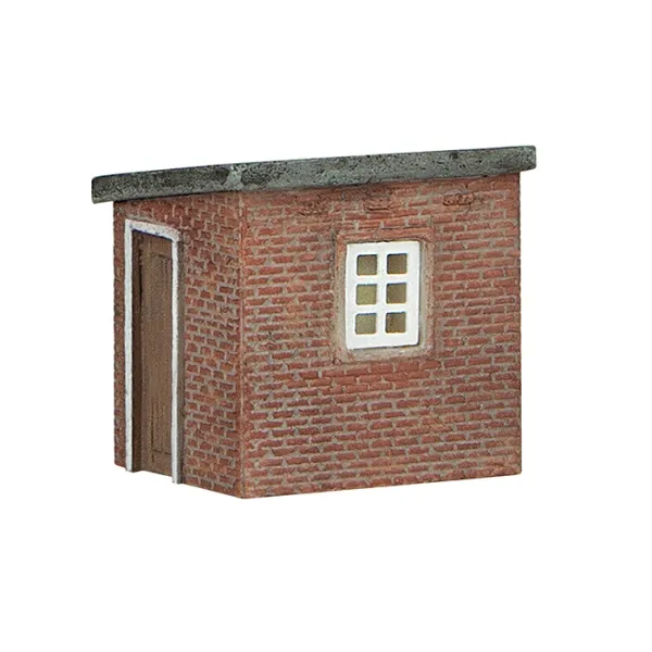 Brick Lineside Hut N gauge Graham Farish 42-0025