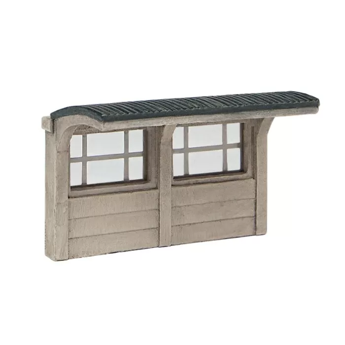 Bus Shelter Concrete OO Scenecraft 44-593