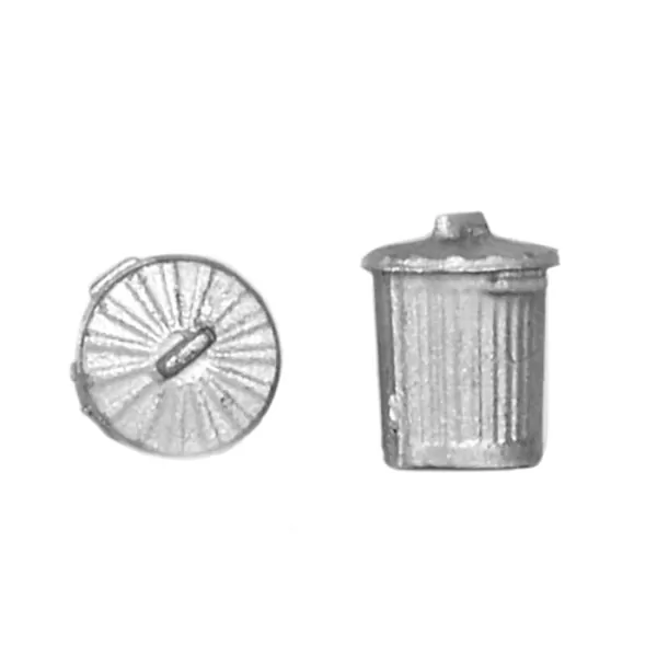 Dustbins OO (single bin)