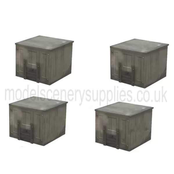 Domestic Coal Bunkers  Ready Made  OO 44-538
