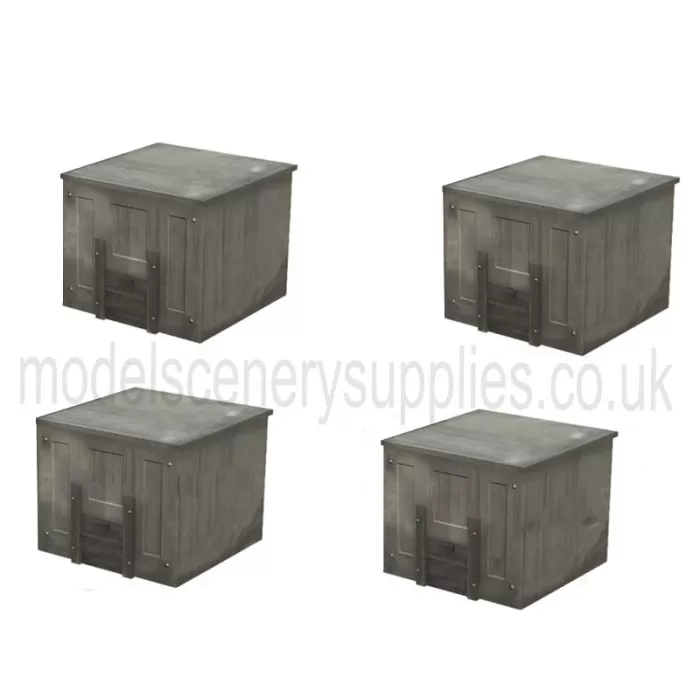 Domestic Coal Bunkers  Ready Made  OO 44-538