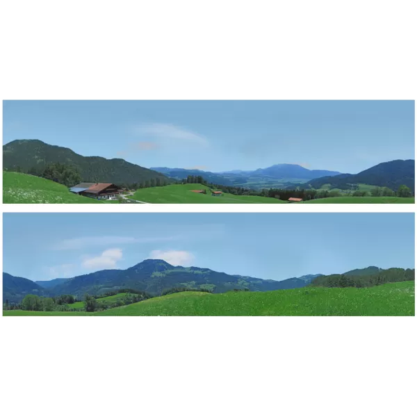 Backscene Bavaria pack 235A OO 15inch Tall