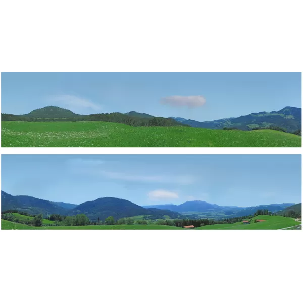 Backscene Bavaria pack 235B OO 15inch Tall