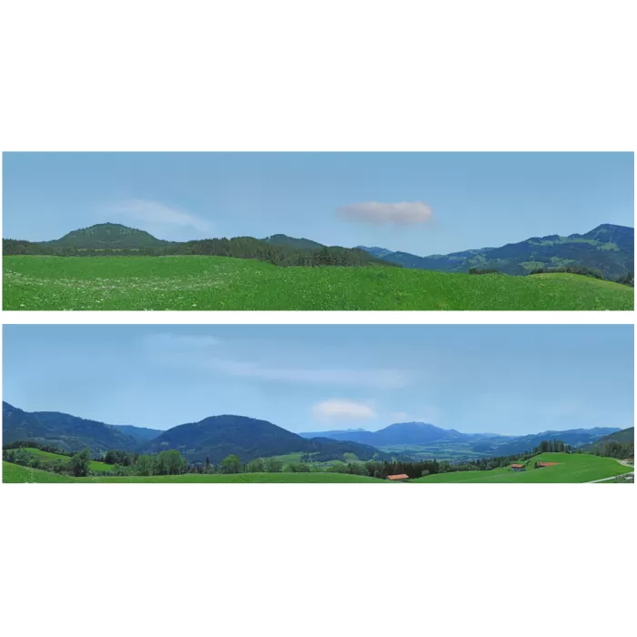 Backscene Bavaria pack 235B OO 15inch Tall