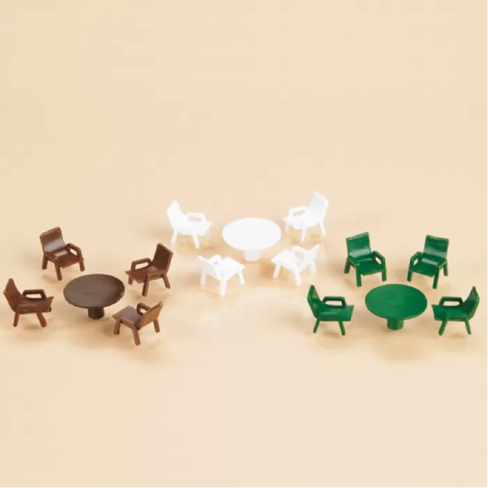 Garden Tables and Chairs OO / TT Auhagen 42647