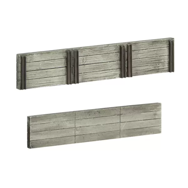 Wooden Sleeper Retaining Wall OO