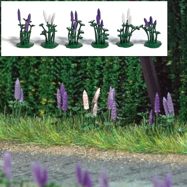 Lupins Wild OO Busch 1217