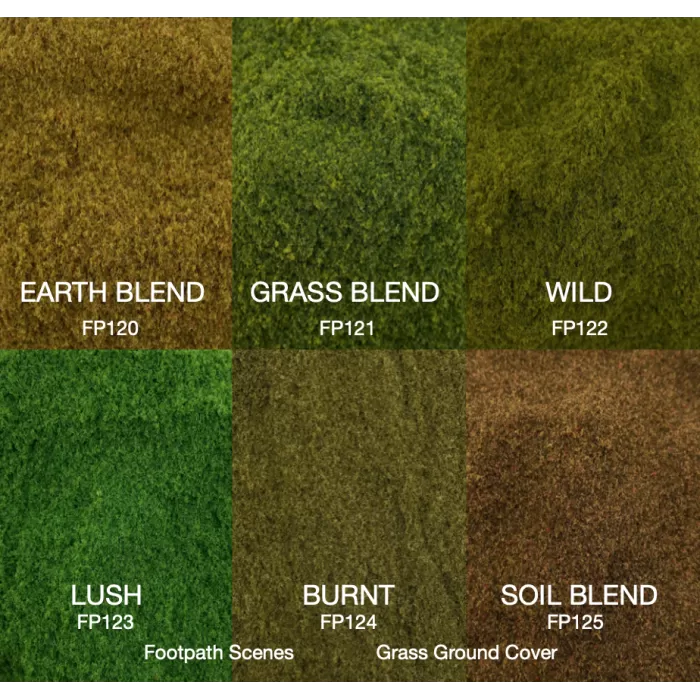 Grass Ground Cover  Earth Blend By Footpath Scenes