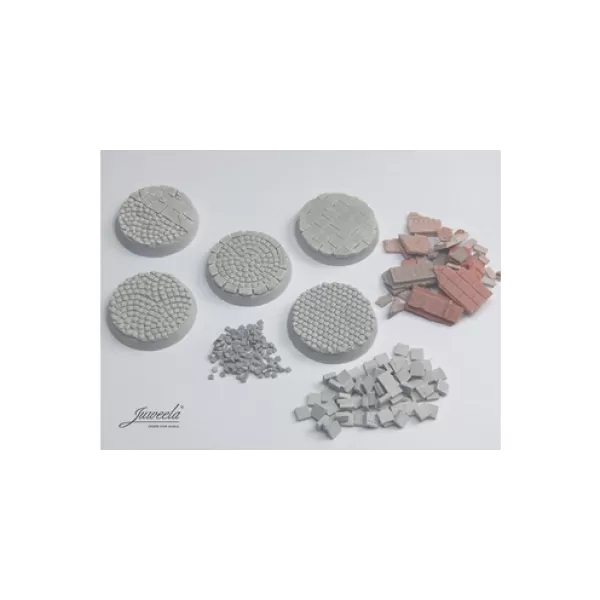 Wargame Base Kit Cobble and Plates large