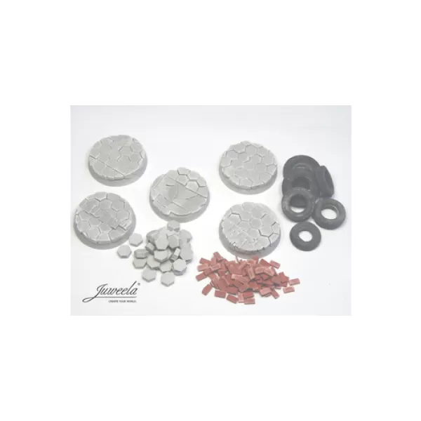 Wargame Base Kit Hexa and Bricks large