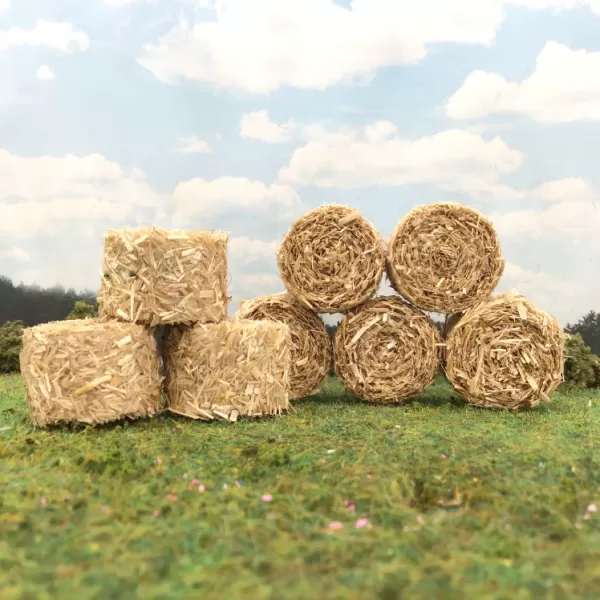 Round Straw Bales 1:43 scale