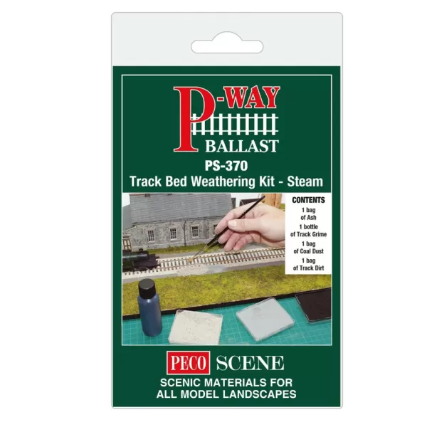 Track Bed Weathering Kit - Steam Peco PS-370