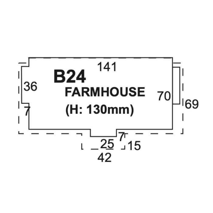 Greystones Farmhouse OO - Superquick B24