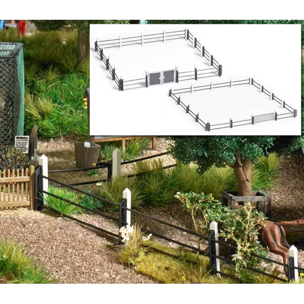 Modern Steel Pipe Fence OO