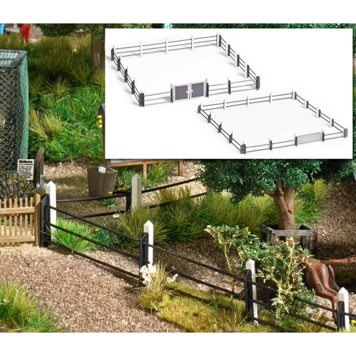 Modern Steel Pipe Fence OO