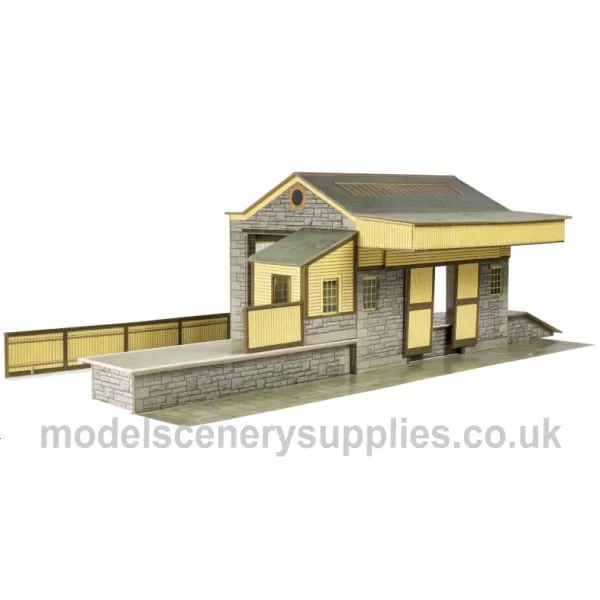Goods Depot Building in Stone OO  Superquick A07.1