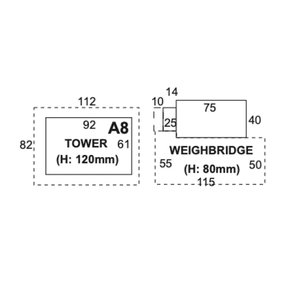 Water Tower and Weigh House OO - Superquick A8