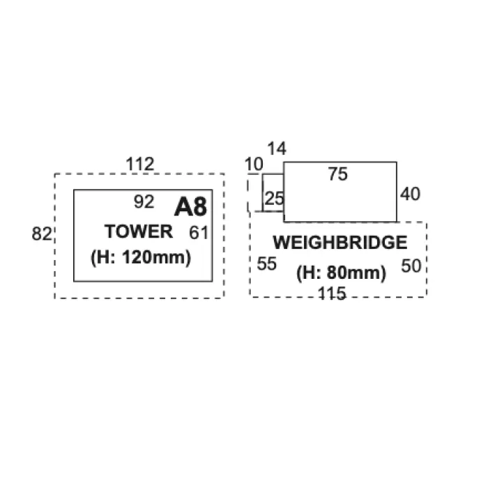 Water Tower and Weigh House OO - Superquick A8