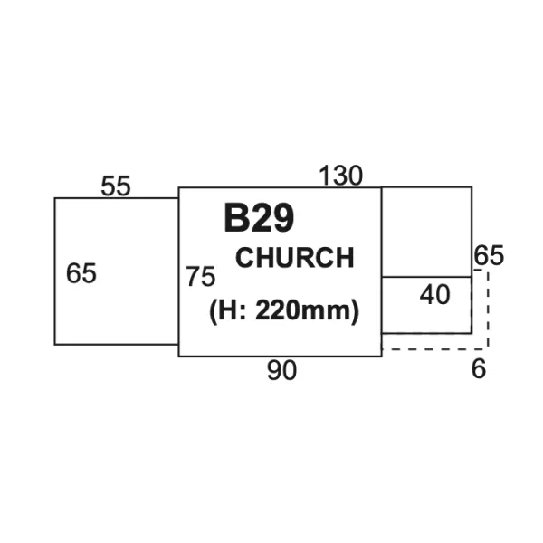 Church OO Superquick B29 