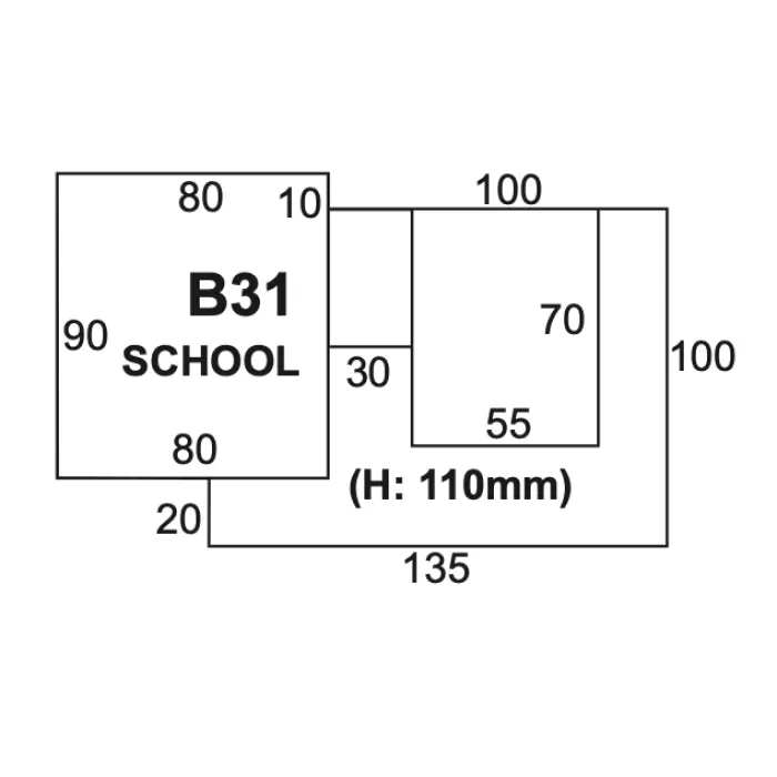 Village School OO  Superquick B31