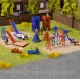 Play equipment for playground and garden OO