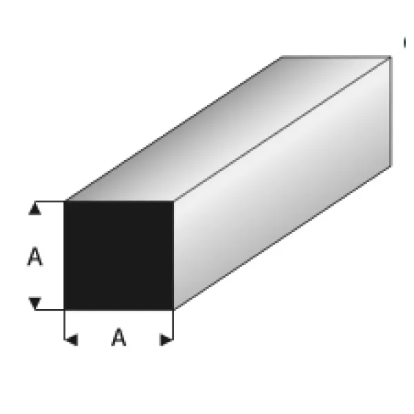 Plastic Profile Square