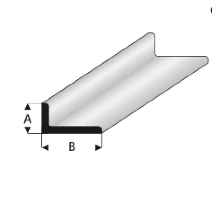 Plastic Profile Angle A=½B