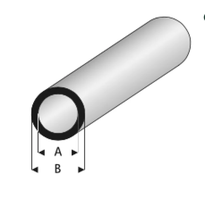 Plastic Profile Round Tube