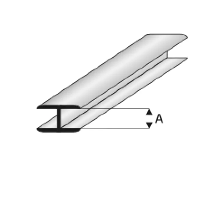 Plastic Profile Flat Straight Connector