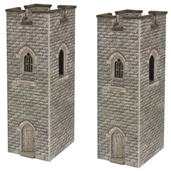 CASTLE WATCH TOWERS N gauge Metcalfe PN192