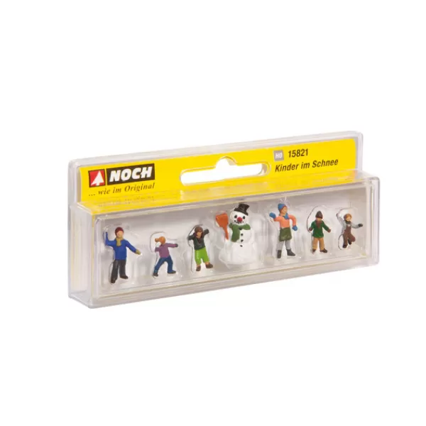 Children Playing In The Snow  OO