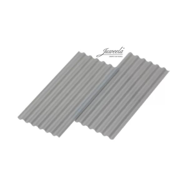 Corrugated Roofing Sheets Grey 1:32 by Juweela